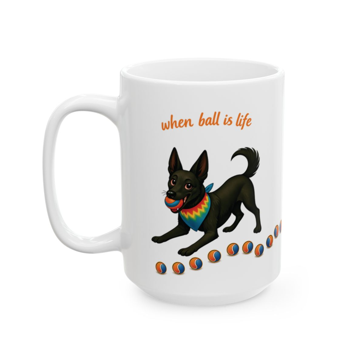 Mocha – Fun Collection German Shepherd Mug (15oz)