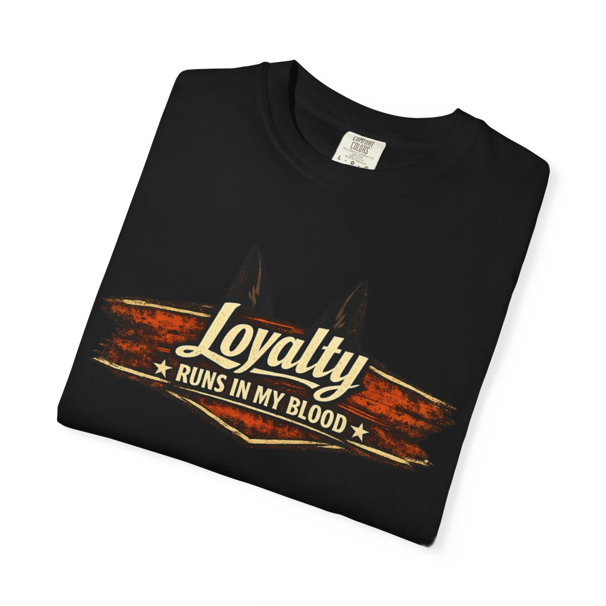 Loyalty Runs in My Blood — Shepherd Dad Collection Tee