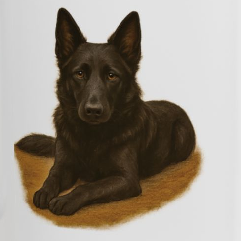 Meet The Shepherds — Mocha — “My Shepherd Is the Love That Became Part of Who I Am” 15oz Ceramic Mug