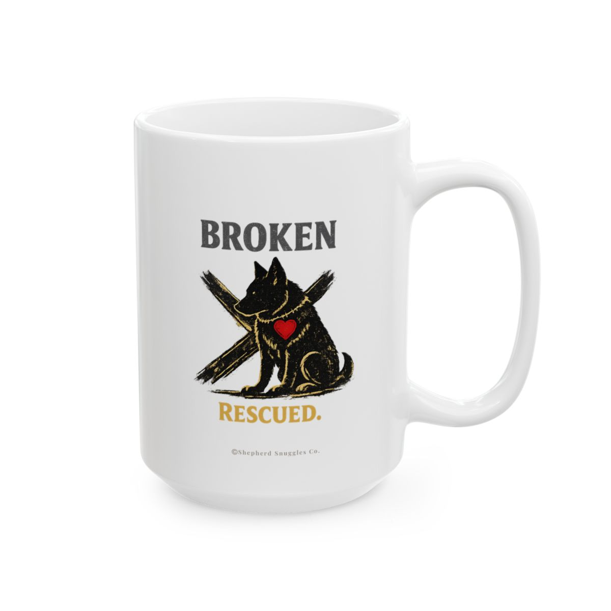 Price’s Rescue Collection — “Broken × Rescued” 15oz Ceramic Mug