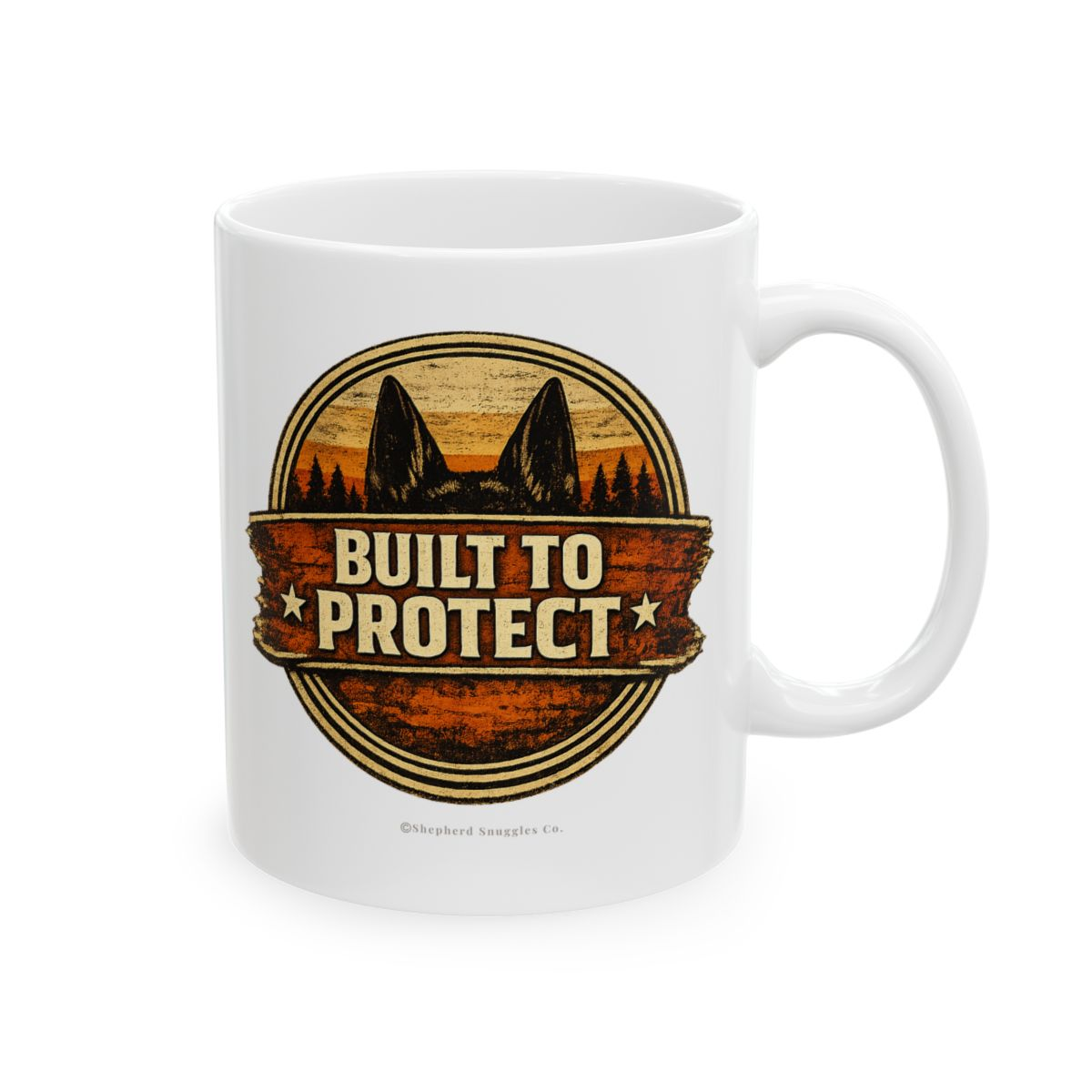 Built to Protect — Shepherd DAD Collection (15oz Mug)