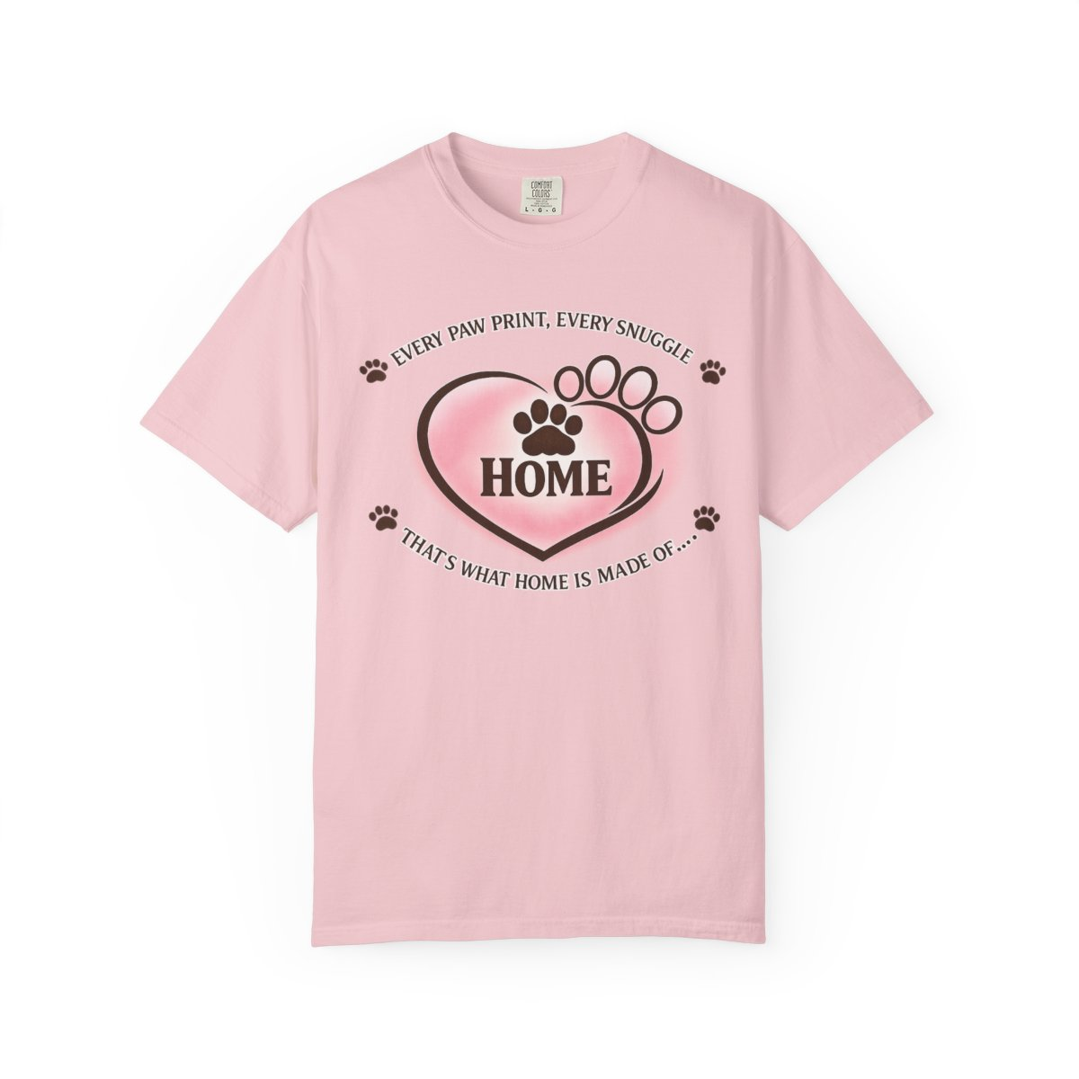 Every Paw Print, Every Snuggle — That’s What Home Is Made Of — Shepherd Mom Collection Tee